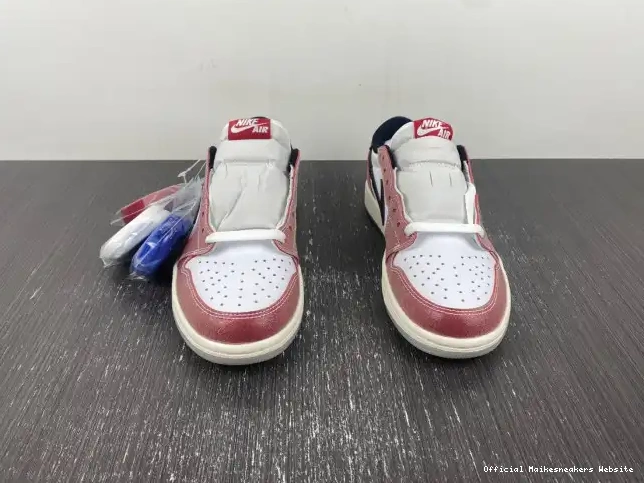 Official Maikesneakers JORDAN 'RED ROOM LOW FN0432-017 1 TROPHY X OG AIR BLACK' 0408